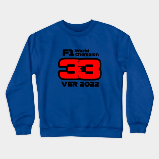 Max Verstappen 2022 Crewneck Sweatshirt by Rebel Merch